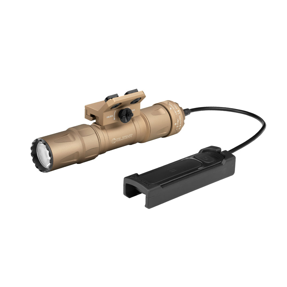 Olight Odin S Rail Mounted Light - FDE