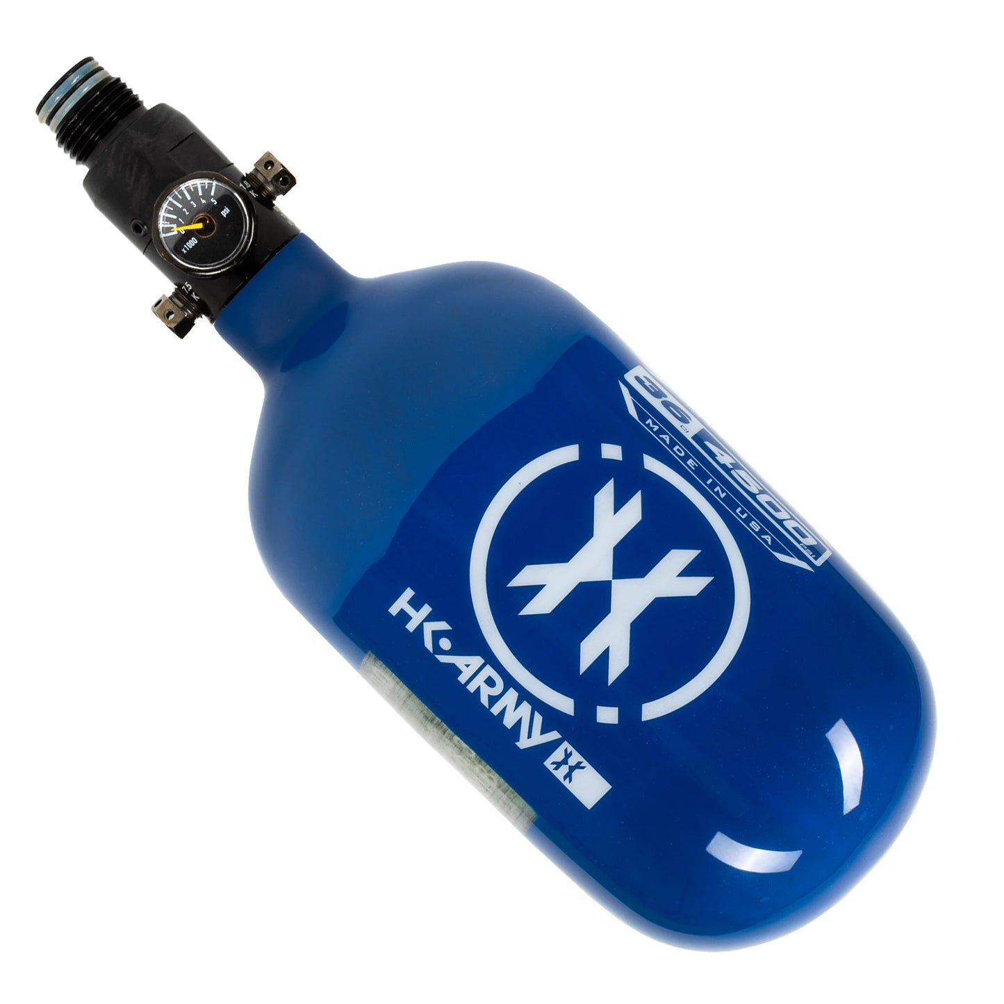 HK Army 36CI / 4500PSI Extra Lite Carbon Fiber Tank - SLP Reg - Icon Blue