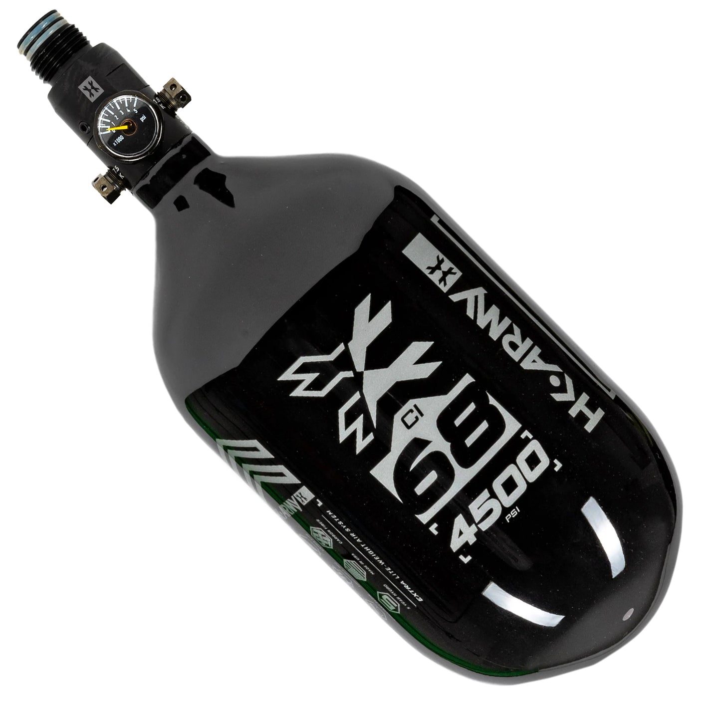 HK Army RUSH - 68CI / 4500PSI Extra Lite SLP Reg Air System - Black/White