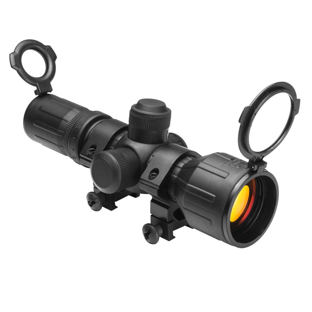 NCSTAR 3-9x42 Compact Rubber Armored Scope