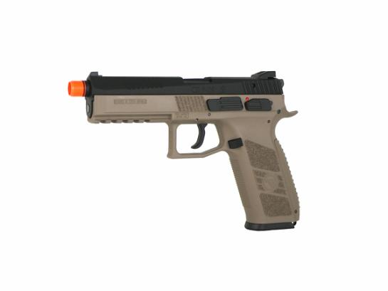 ASG CZ P-09 w/ Outer Barrel Threading, FDE