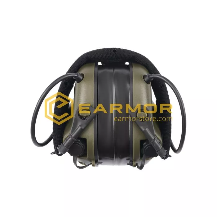 Earmor Electronic Hearing Protector M31 PLUS for Shooters and Hunters Green