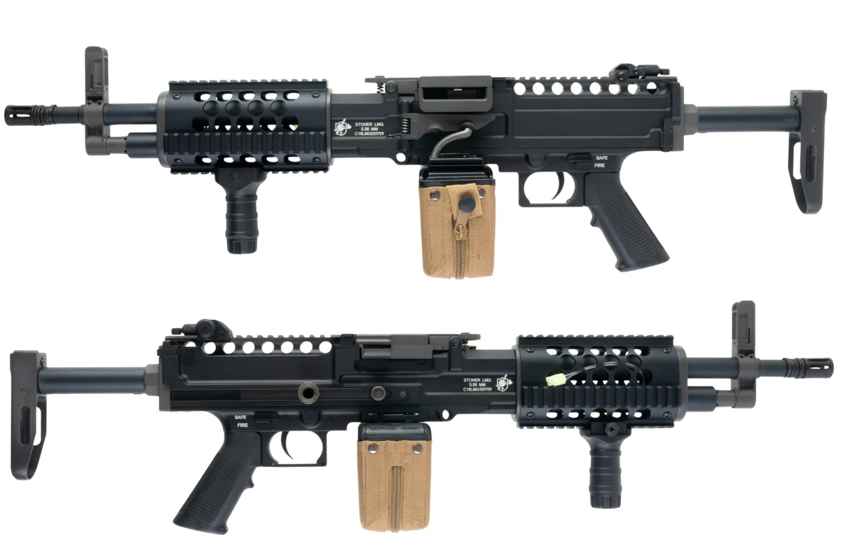 Classic Army x Knight's Armament KAC Stoner 96 Airsoft AEG Light Machine Gun