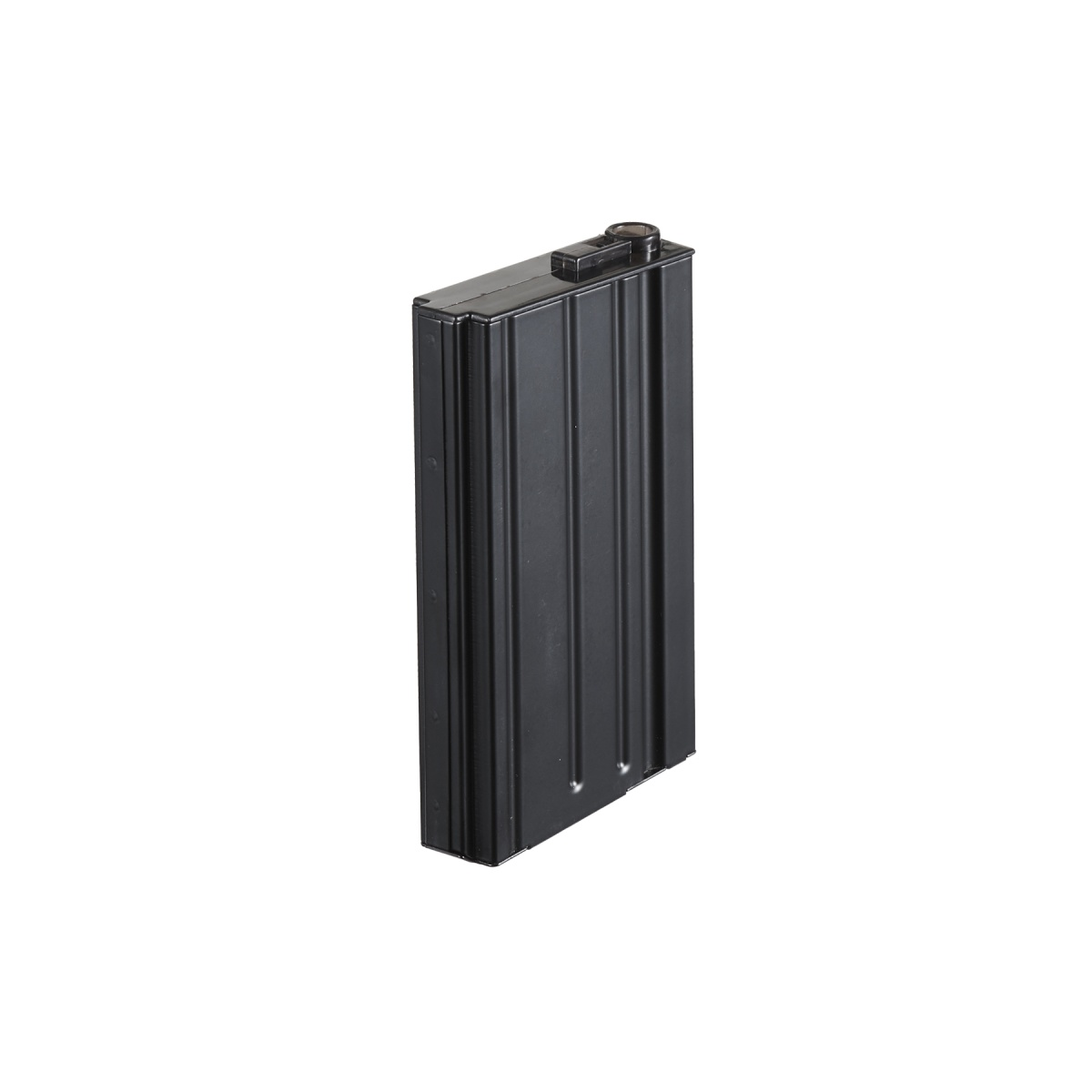 Atlas Custom Works 110 Round Full Metal SR-25 Airsoft AEG Mid-Capacity Magazine (Color: Black)
