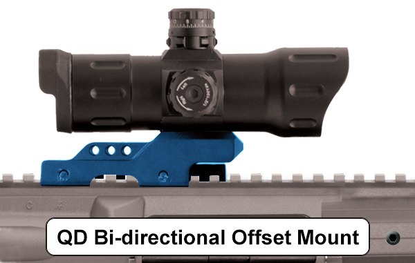 UTG 6" ITA Dot Sight, RG T-dot, Bidirectional QD Mount