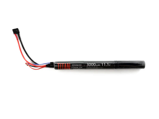 Titan LI-ON 3000mAh 11.1v Stick T-Plug (Deans)