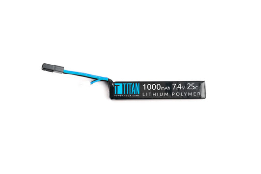 Titan Lipo 1000 mah 7.4V 25c (Deans)