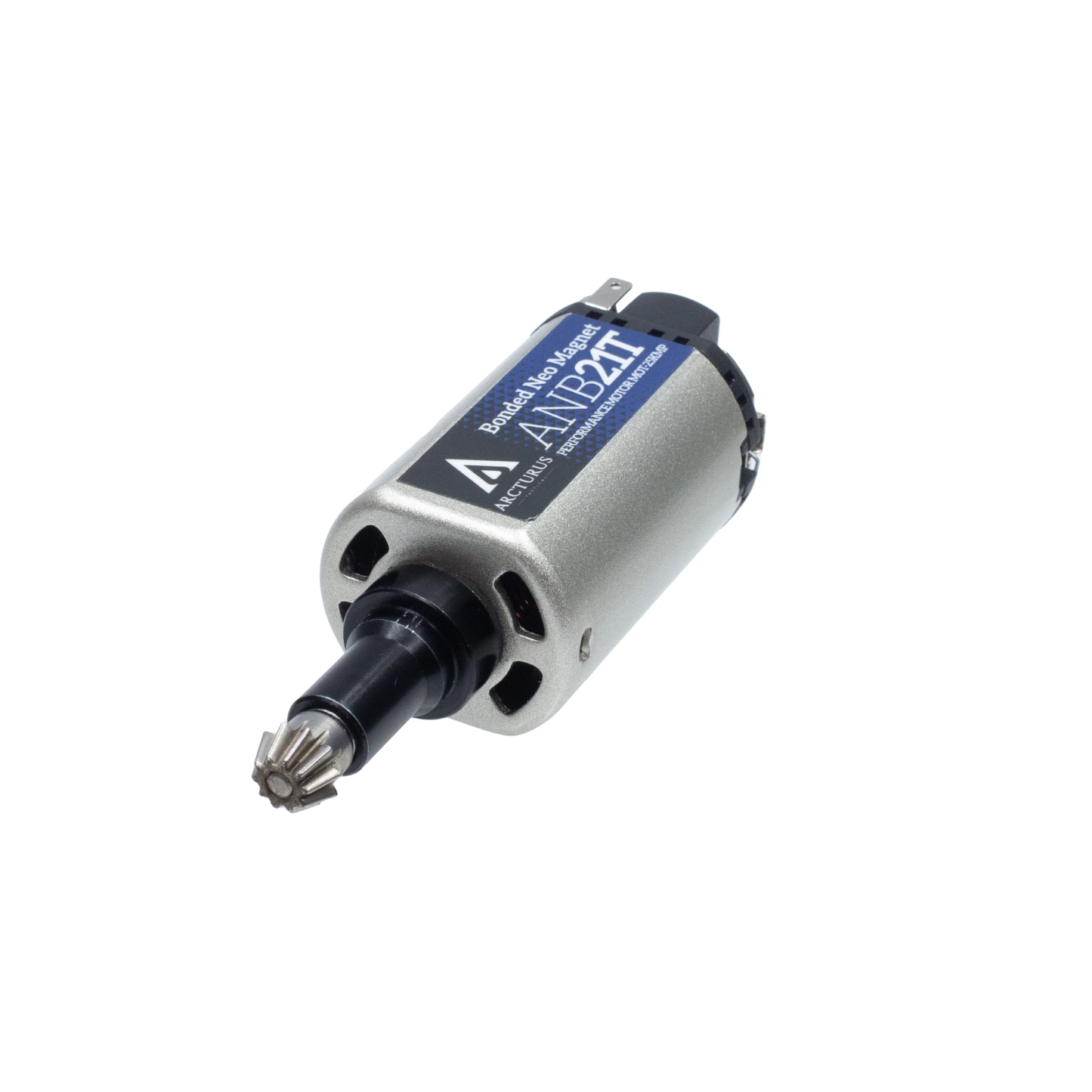 Arcturus High Torque 25K Neodymium Motor 21T w/ MIM Steel Pinion Gear - O Type / Long