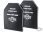 Matrix Tactical Systems Dummy Polymer SAPI Plate Set - Medium