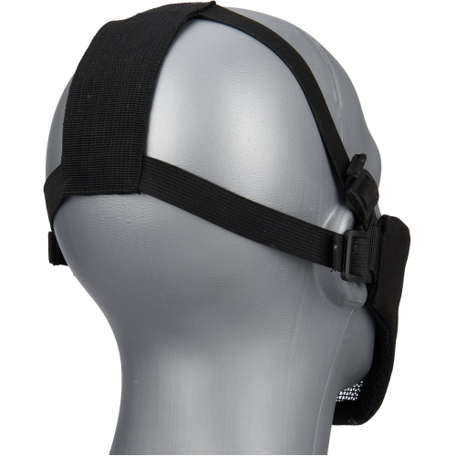 Lancer G-Force Low Carbon Steel Mesh Nylon Lower Face Mask