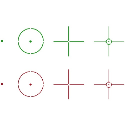 Lancer Tactical Red / Green Dot Reflex Sight w/ 4 Reticles