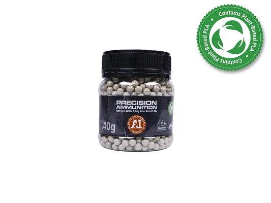 ASG Accuracy Int. PLA BBs, 0.40g, 1000 pcs/bottle
