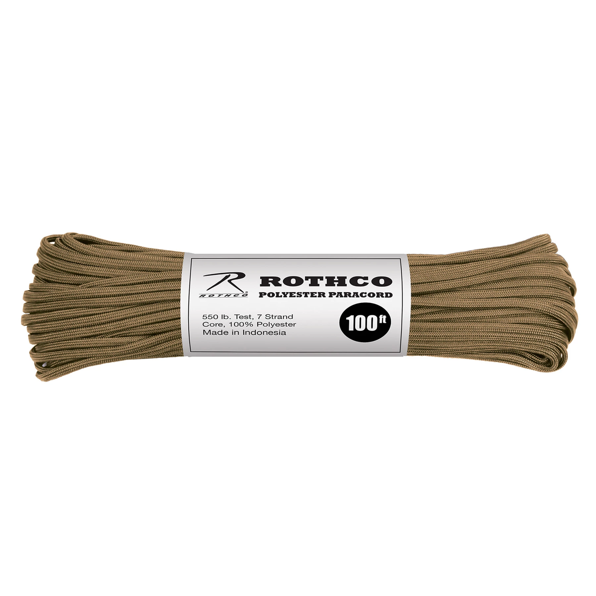 Rothco 100' Nylon Paracord 550lb