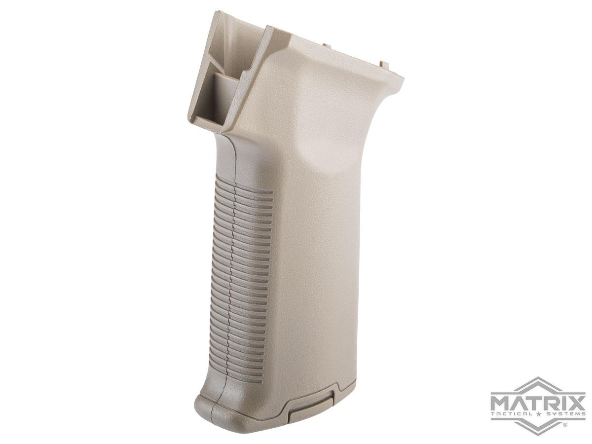 Matrix Ribbed Ergonomic Motor Grip for AK Series Airsoft AEG Rifles