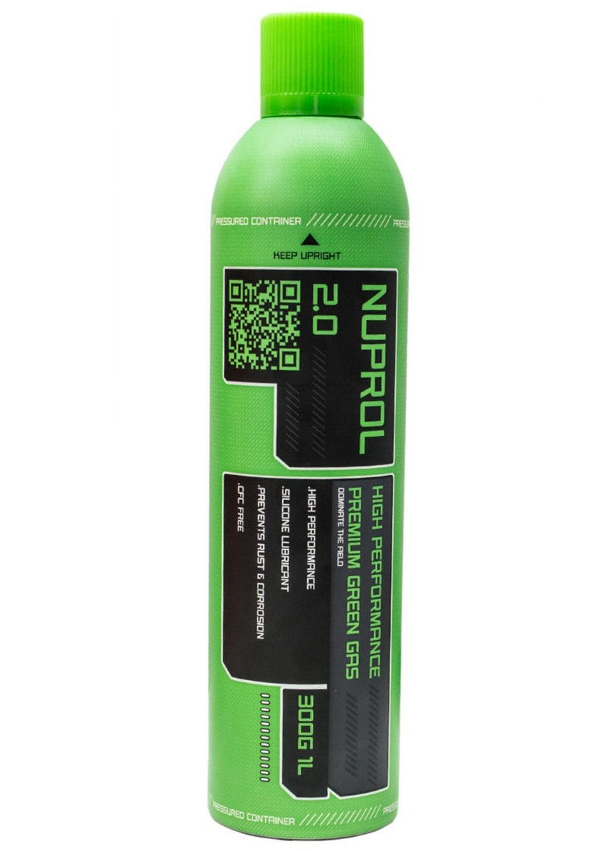 Nuprol 2.0 High Performance Premium Green Gas - 600ml Green