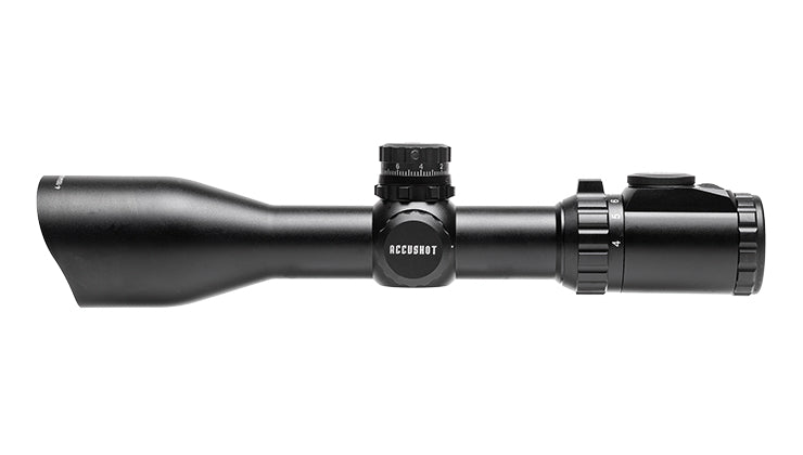 UTG® 4-16X44 30mm Compact Scope, AO, 36-color Mil-dot, Rings