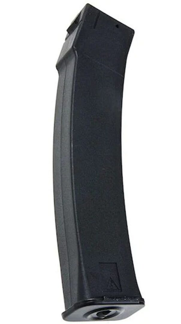 Black curved polymer Arcturus PP19-01 Vityaz 30/95Rds Variable-Cap EMM Magazine.