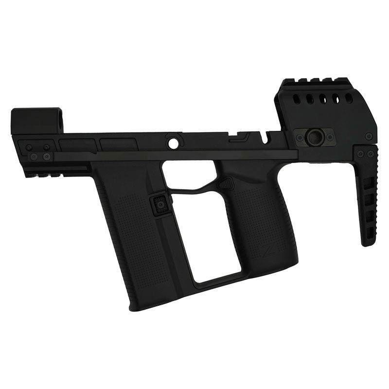 KWA ATP-Z Carbine Kit, a black polymer conversion kit with an integrated rail and shoulder stock.