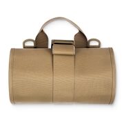 Tan cylindrical ACETAC Tool Roll Pack (T.R.P.) with a top handle, two D-rings, and a central buckle strap.
