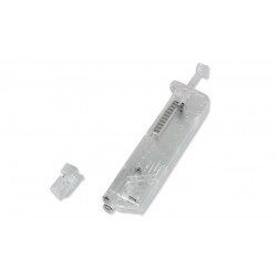 Specna Speed Loader in clear plastic with a detachable cap.